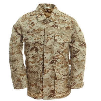 ผู้ชาย BDU Rip Stop กางเกง + เสื้อ EDC ยุทธวิธี Combat กางเกงทหารพร้อม Desert Digital Camouflage