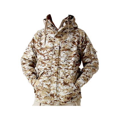 Softshell ทหารยุทธวิธีสวม US Army Winter Soft Shell Jacket