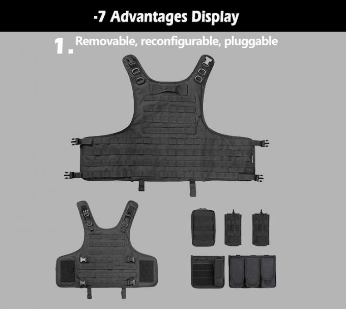 เสื้อป้องกันภายนอกแบบแท็กติก สําหรับยามรักษาความปลอดภัย เสื้อป้องกันแบบแท็กติก อุปกรณ์แท็กติก 1