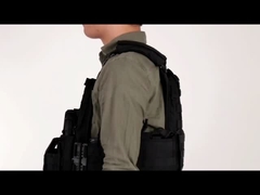 NIJ IV เสื้อกั๊กยุทธวิธีการต่อสู้ทางทหาร Bulletproof Plates Body Armor