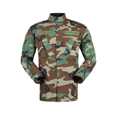 คุณภาพ  TC 65/35 Military Tactical Wear Breathable Camouflage Army Uniforms โรงงาน