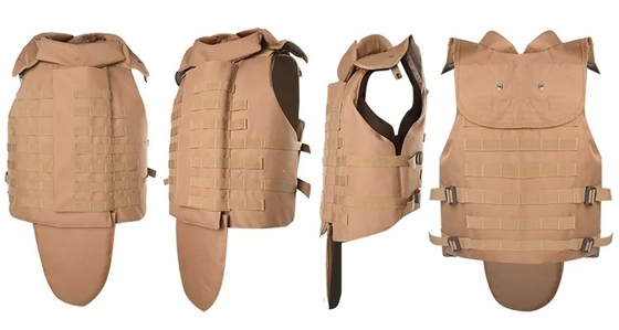 OEM Stab และ Bullet Proof Vest ปกปิด Khaki MOLLE System
