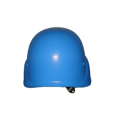 Blue UHMWPE Ballistic Military Fast Helmet Lightweight Customized