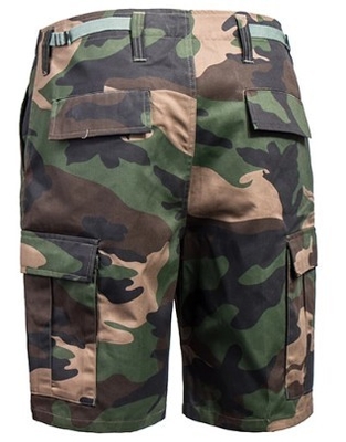 Anti Static ทหาร กางเกงขาสั้นผ้าฝ้ายแท้ Jungle Camouflage