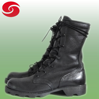 Xinxing หนังแท้สีดำ Combat Tactical Boots