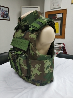 เสื้อกันกระสุนทหารไนลอนที่มี NIJ IIIA/III/IV Protection Soft Trauma Pad