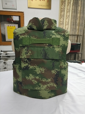 เสื้อกันกระสุนทหารไนลอนที่มี NIJ IIIA/III/IV Protection Soft Trauma Pad