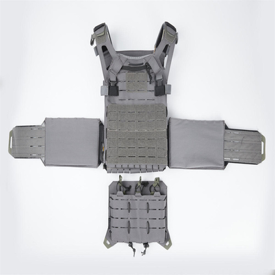 การตัดด้วยเลเซอร์ Fast Body Military Tactical Bulletproof Vest สีพราง