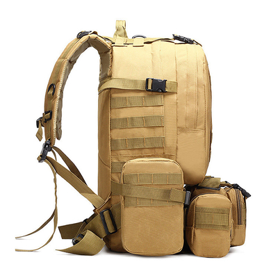 ผ้าโพลีเอสเตอร์กระเป๋ายุทธวิธีทางทหารกระเป๋ากีฬากลางแจ้ง 35-45L