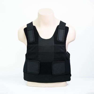 NIJ 0115.00 เสื้อกันกระแทกที่มีชิ้นส่วนของเกราะใยคาร์บอนเคลือบในผ้า Aramid