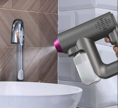 DEPOSON BLUAMEC นาโนเซนไทจ์สเปรย์: เครื่องทําความสะอาดน้ําโอโซน 350 มิลลิลิตร พร้อมแบตเตอรี่ 2500mAh สําหรับภายในและภายนอก