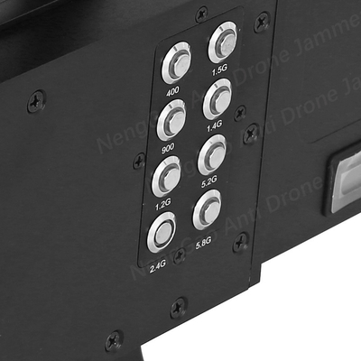 Range Anti Drone Jammer 8band 200W Uav WiFi Jammer การใช้งานของเครื่องบินไร้คนขับ