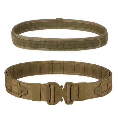 Equipo Tactico กระเป๋าสตั๊ก Molle ปรับได้ 6 ชิ้น ชุดพอลิเอสเตอร์คลุมตัว เข็มขัดกระเป๋ากระเป๋า Mag