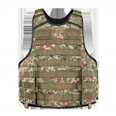 NIJ IIIA เสื้อเกราะป้องกันกระสุนแบบทหารที่มีแผ่นบอลิสติก