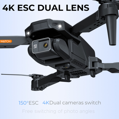 2025 Drone H15 ใหม่ UAV ความละเอียดสูง ออฟติก แฟลมไฟฟ้าปรับปรุง quadcopter ระยะยาว