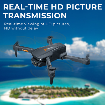 2025 Drone H15 ใหม่ UAV ความละเอียดสูง ออฟติก แฟลมไฟฟ้าปรับปรุง quadcopter ระยะยาว