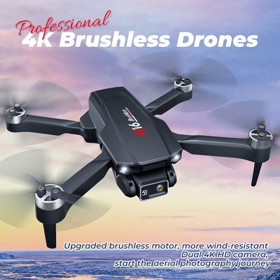 H16 มินิ RC Drone HD กล้อง Wifi Fpv Brushless Foldable Quadcopter Drones Professional ของเล่นสําหรับเด็ก 14Y+
