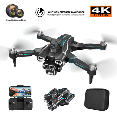 มืออาชีพ 4K HD ESC คล้องสองตัว มินิ Drone H35 Brushless Optical Flow WIFI Quadcopter ป้องกันอุปสรรค ระยะไกล