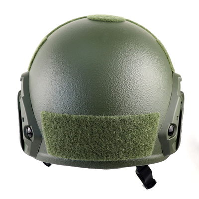 FAST Helmet NIJ IIIA กระสุนระเบิด Kevlar กระสุนระเบิดแท็กติก ขนาดใหญ่ กระสุนระเบิดสูง กระสุนระเบิดสีเขียวทหาร