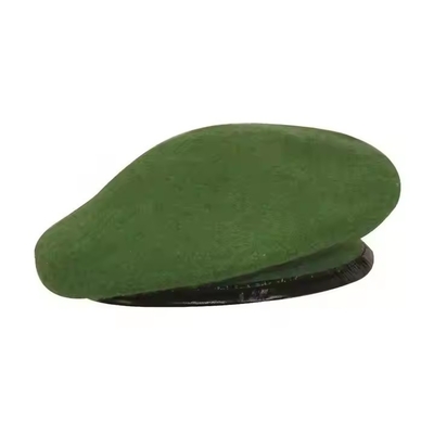 คุณภาพสูงสุด ทหารกรรมการ ปรับแต่ง Custom Woolen Beret กับป้ายเงิน