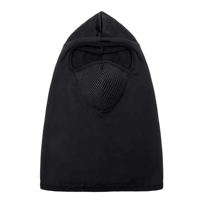 หน้ากากหน้าทัณฑ์ Balaclava สีดํา ทัณฑ์ Balaclava Custom สําหรับผู้ชาย