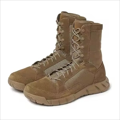 การฝึกอบรมกลางแจ้งแบบสั่งซื้อ ยาง Altama Jungle Khaki รองเท้ากระบะการต่อสู้เบาสําหรับผู้ชาย