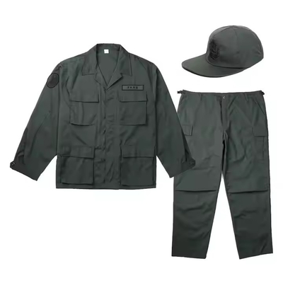 สัญลักษณ์ที่กําหนดเอง ชุดรบ BDU เสื้อเกราะสีเขียวลึก