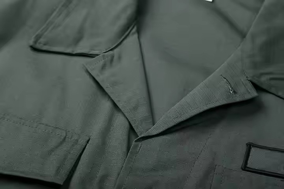 สัญลักษณ์ที่กําหนดเอง ชุดรบ BDU เสื้อเกราะสีเขียวลึก