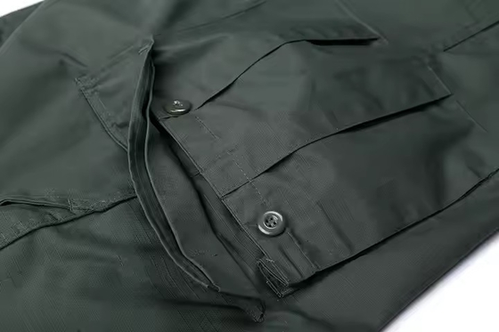 สัญลักษณ์ที่กําหนดเอง ชุดรบ BDU เสื้อเกราะสีเขียวลึก