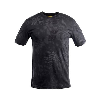 จีน Xinxin ผู้ผลิต เสื้อคลุมคอกลม ผ้าหอมบริสุทธิ์ แขนสั้น เสื้อเทรนเนอร์แท็กติก