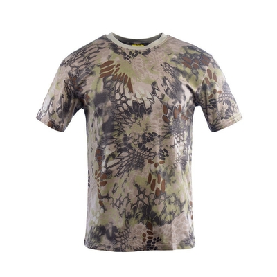 จีน Xinxin ผู้ผลิต เสื้อคลุมคอกลม ผ้าหอมบริสุทธิ์ แขนสั้น เสื้อเทรนเนอร์แท็กติก