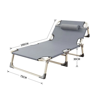 เครื่องมือแท็กติกกลางแจ้ง เก้าอี้เตียงพับ 800D ผ้ารับภาระ 200kg-300kg สําหรับกิจกรรมกลางแจ้ง