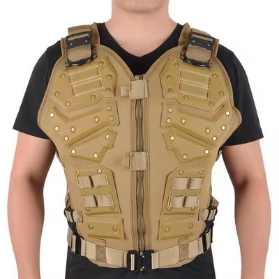 ดีไซน์ใหม่กับ Eva เครื่องพกแผ่นป้องกัน Outdoor Tactical Safety Vest สําหรับผู้ชาย