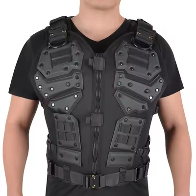 ดีไซน์ใหม่กับ Eva เครื่องพกแผ่นป้องกัน Outdoor Tactical Safety Vest สําหรับผู้ชาย