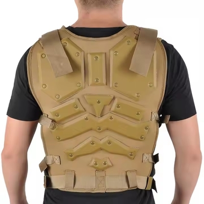 ดีไซน์ใหม่กับ Eva เครื่องพกแผ่นป้องกัน Outdoor Tactical Safety Vest สําหรับผู้ชาย