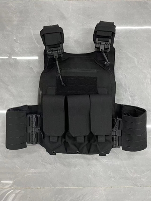 M-3XL NIJ IIIA ทหาร เสื้อเกราะกันกระสุน Black Camouflage Tactical Body Armor