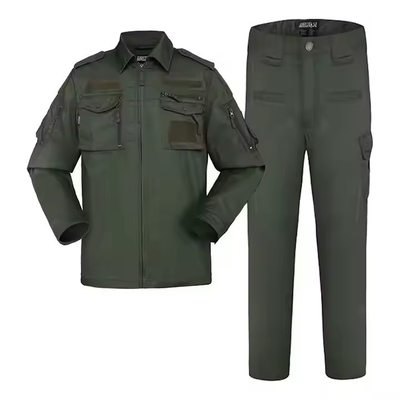 เสื้อหน่วยกีฬาลมสีเขียวพิเศษ