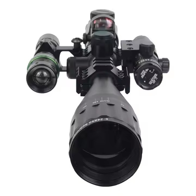 มินิ Red Dot Sight + Red Laser Sight วงจรล่า Combo Optical Scope วงจรมองแบบสะท้อน