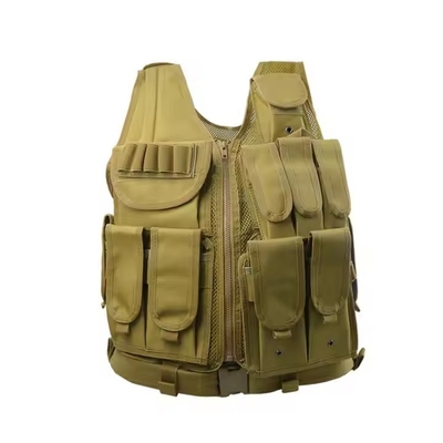 900D Oxford Molle การฝึกอบรม น้ําหนักเบา Outdoor Tactical Vest ชุดทหาร
