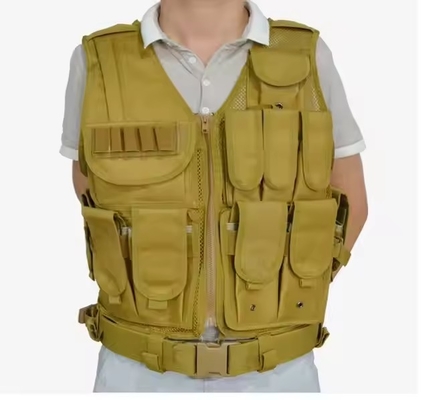 900D Oxford Molle การฝึกอบรม น้ําหนักเบา Outdoor Tactical Vest ชุดทหาร