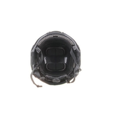 OEM ODM High Cut Ballistic Helmet ระดับ IIIA สีดำสีเขียว